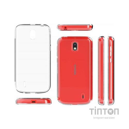 Чохол до мобільного телефона Laudtec для Nokia 1 Clear tpu (Transperent) (LC-N1T)