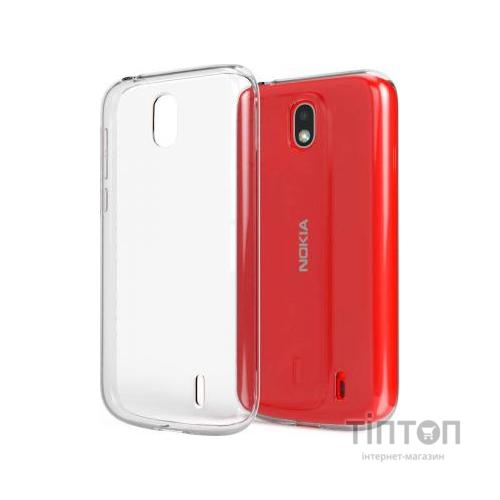 Чохол до мобільного телефона Laudtec для Nokia 1 Clear tpu (Transperent) (LC-N1T)
