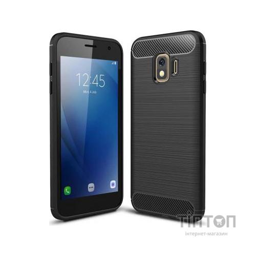 Чохол до мобільного телефона Laudtec для Samsung Galaxy J2 Core Carbon Fiber (Black) (LT-J2C)