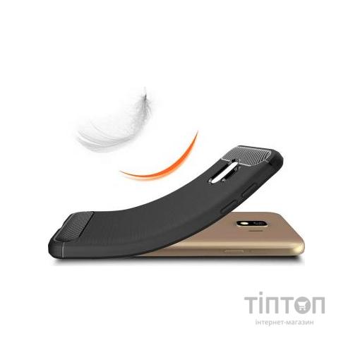 Чохол до мобільного телефона Laudtec для Samsung Galaxy J2 Core Carbon Fiber (Black) (LT-J2C)