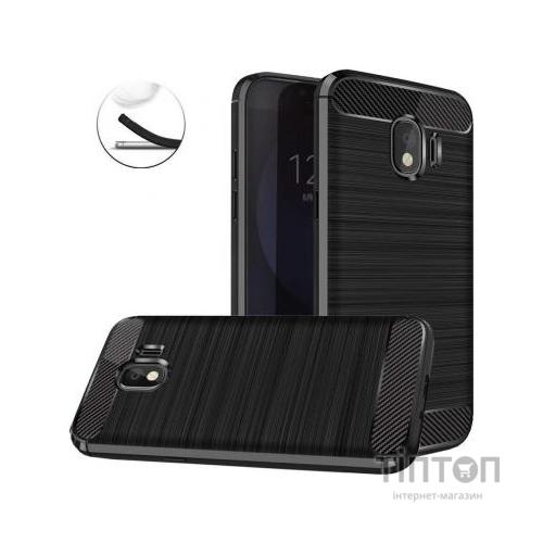 Чохол до мобільного телефона Laudtec для Samsung J4/J400 Carbon Fiber (Black) (LT-J400F)