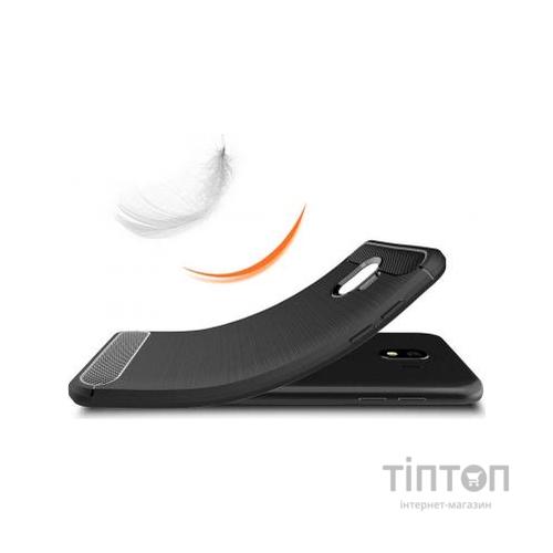 Чохол до мобільного телефона Laudtec для Samsung J4/J400 Carbon Fiber (Black) (LT-J400F)
