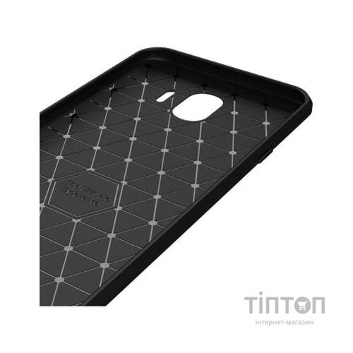 Чохол до мобільного телефона Laudtec для Samsung J4/J400 Carbon Fiber (Black) (LT-J400F)