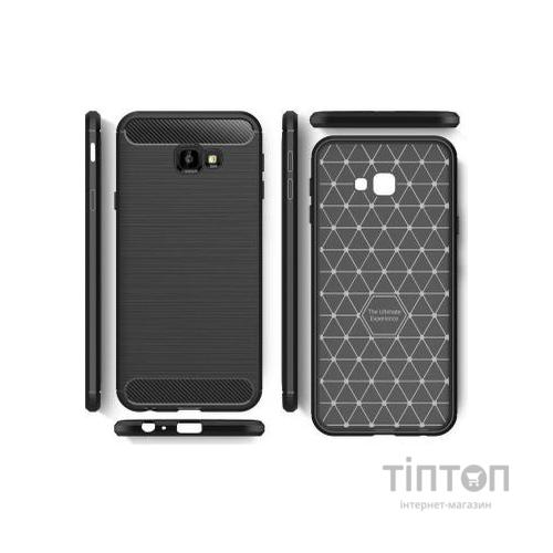 Чохол до мобільного телефона Laudtec для Samsung J4 Plus/J415 Carbon Fiber (Black) (LT-J415F)