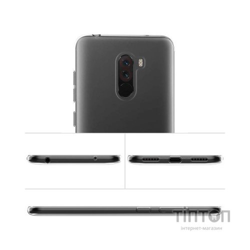 Чохол до мобільного телефона Laudtec для Xiaomi Pocophone F1 Clear tpu (Transperent) (LC-XPF1)