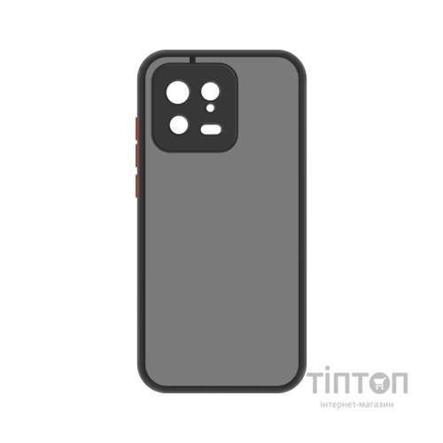 Чохол до мобільного телефона MAKE Xiaomi 13 Frame Black (MCF-X13BK)