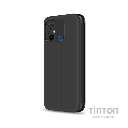 Чохол до мобільного телефона MAKE Xiaomi Redmi 12C Flip Black (MCP-XR12CBK)
