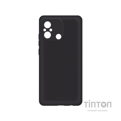 Чохол до мобільного телефона MAKE Xiaomi Redmi 12C Frame Black (MCF-XR12CBK)