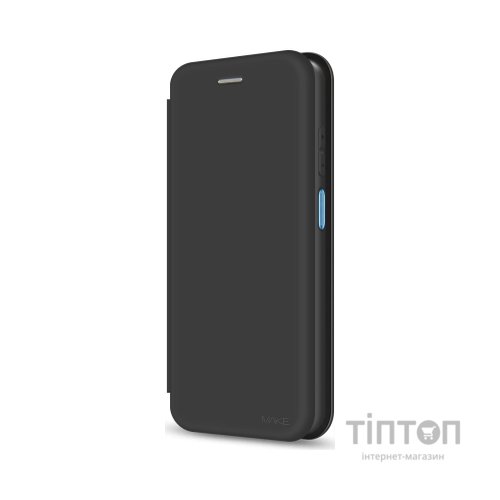 Чохол до мобільного телефона MAKE Xiaomi Redmi Note 12 Pro 5G Flip Black (MCP-XRN12P5GBK)