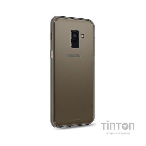 Чохол до мобільного телефона MakeFuture Air Case (Clear TPU) Samsung A8 Plus 2018 Black (MCA-SA818PBK)