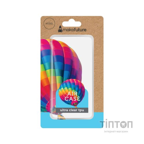 Чохол до мобільного телефона MakeFuture Air Case (Clear TPU) Samsung A8 Plus 2018 Black (MCA-SA818PBK)