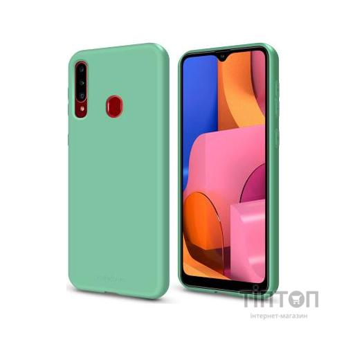 Чохол до мобільного телефона MakeFuture Flex Case (Soft-touch TPU) Samsung A20s Olive (MCF-SA20SOL)