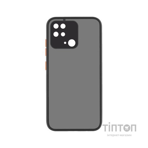 Чохол до мобільного телефона MakeFuture Xiaomi Redmi 10C Frame (Matte PC+TPU) Black (MCMF-XR10CBK)