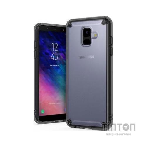 Чохол до мобільного телефона Ringke Fusion Samsung Galaxy A6 Smoke Black (RCS4438)