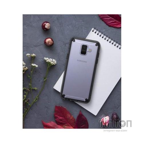 Чохол до мобільного телефона Ringke Fusion Samsung Galaxy A6 Smoke Black (RCS4438)