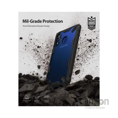 Чохол до мобільного телефона Ringke Fusion X Samsung Galaxy A20 Black (RCS4521)
