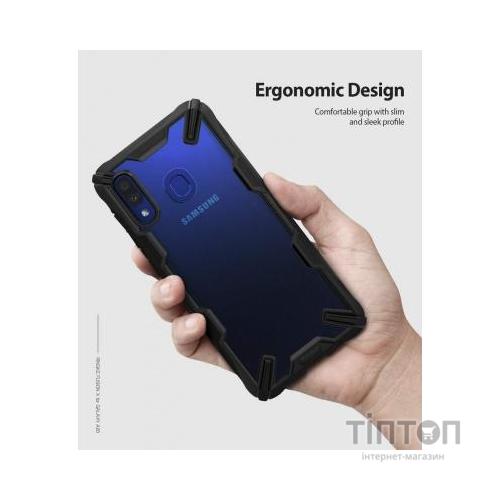 Чохол до мобільного телефона Ringke Fusion X Samsung Galaxy A20 Black (RCS4521)