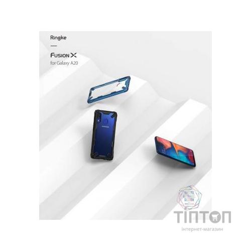 Чохол до мобільного телефона Ringke Fusion X Samsung Galaxy A20 Black (RCS4521)
