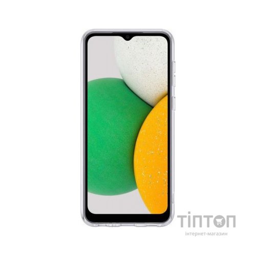 Чохол до мобільного телефона Samsung A03 Soft Clear Cover Transparent (EF-QA032TTEGRU)