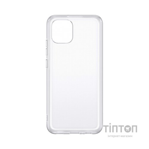 Чохол до мобільного телефона Samsung A03 Soft Clear Cover Transparent (EF-QA035TTEGRU)