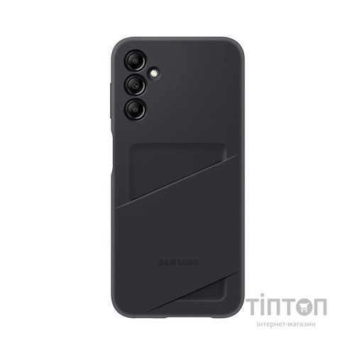 Чохол до мобільного телефона Samsung A14 Card Slot Case Black (EF-OA146TBEGRU)