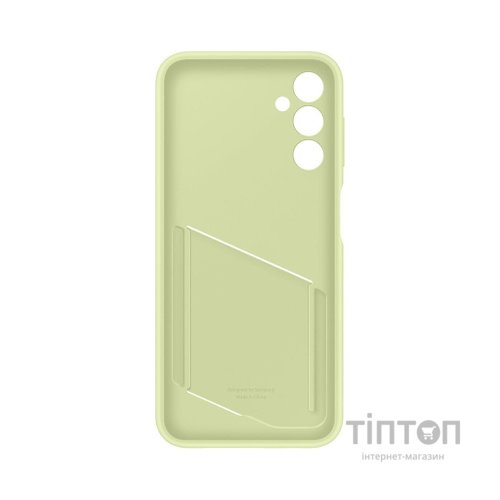 Чохол до мобільного телефона Samsung A14 Card Slot Case Lime (EF-OA146TGEGRU)