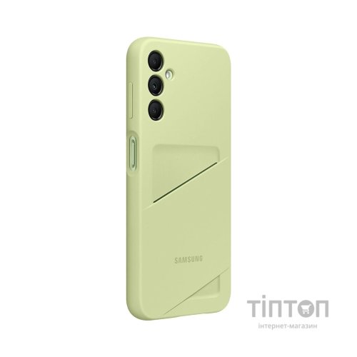 Чохол до мобільного телефона Samsung A14 Card Slot Case Lime (EF-OA146TGEGRU)