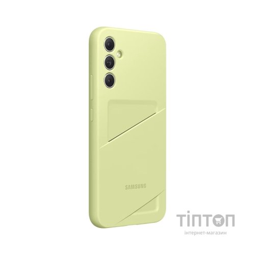 Чохол до мобільного телефона Samsung A34 Card Slot Case Lime (EF-OA346TGEGRU)
