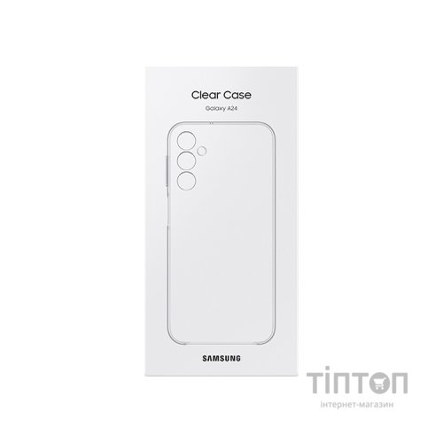Чохол до мобільного телефона Samsung Clear Case Galaxy A24 (A245) Transparent (EF-QA245CTEGRU)