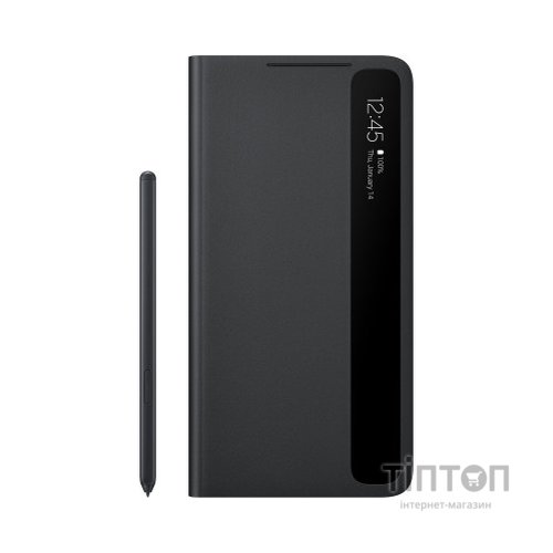 Чохол до мобільного телефона Samsung Clear View Cover with S Pen Samsung Galaxy S21 Ultra Black (EF-ZG99PCBEGRU)