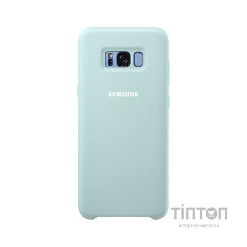 Чохол до мобільного телефона Samsung для Galaxy S8 (G950) Silicone Cover Blue (EF-PG950TLEGRU)