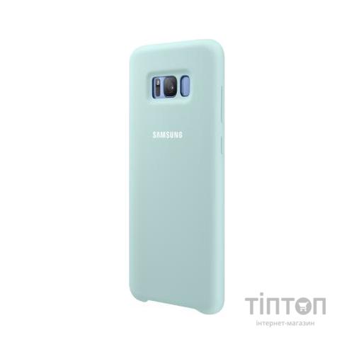 Чохол до мобільного телефона Samsung для Galaxy S8 (G950) Silicone Cover Blue (EF-PG950TLEGRU)