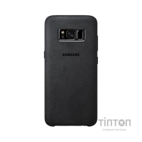 Чохол до мобільного телефона Samsung для Galaxy S8+ (G955) Alcantara Cover Dark Grey (EF-XG955ASEGRU)