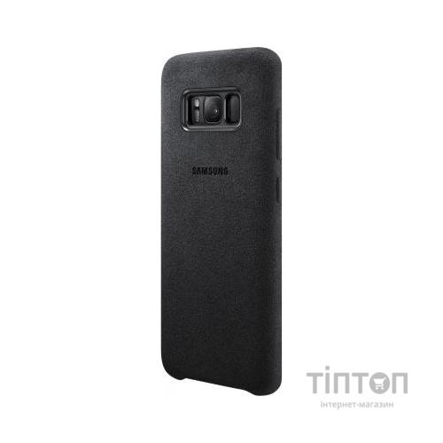 Чохол до мобільного телефона Samsung для Galaxy S8+ (G955) Alcantara Cover Dark Grey (EF-XG955ASEGRU)