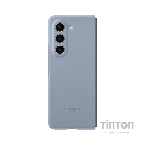 Чохол до мобільного телефона Samsung Fold 5 Eco-leather Case Blue (EF-VF946PLEGUA)