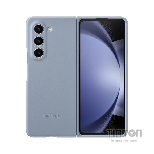Чохол до мобільного телефона Samsung Fold 5 Eco-leather Case Blue (EF-VF946PLEGUA)