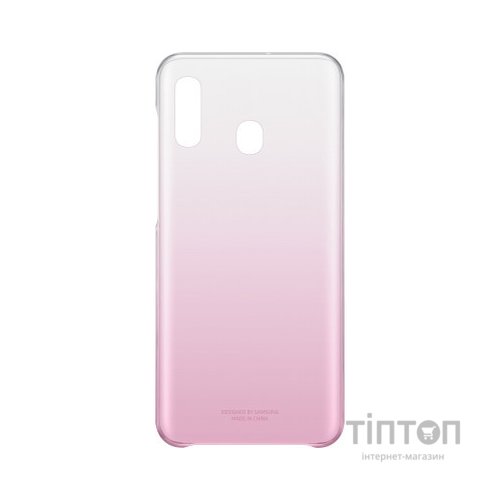 Чохол до мобільного телефона Samsung Galaxy A20 (A205F) Gradation Cover Pink (EF-AA205CPEGRU)