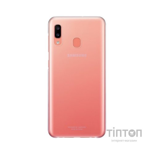 Чохол до мобільного телефона Samsung Galaxy A20 (A205F) Gradation Cover Pink (EF-AA205CPEGRU)