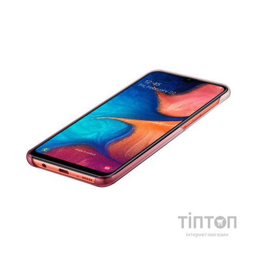 Чохол до мобільного телефона Samsung Galaxy A20 (A205F) Gradation Cover Pink (EF-AA205CPEGRU)