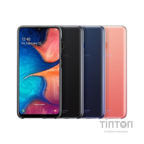Чохол до мобільного телефона Samsung Galaxy A20 (A205F) Gradation Cover Pink (EF-AA205CPEGRU)