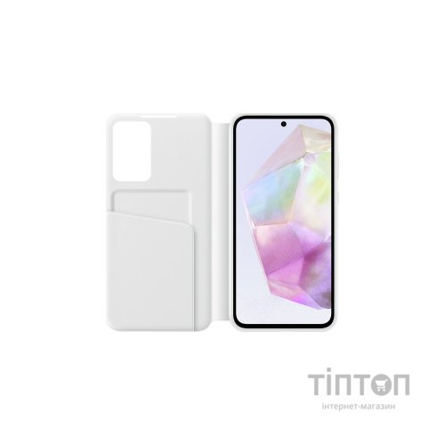 Чохол до мобільного телефона Samsung Galaxy A35 (A356) Smart View Wallet Case White (EF-ZA356CWEGWW)