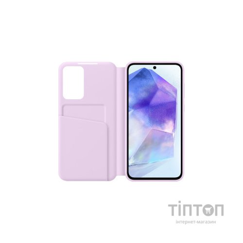 Чохол до мобільного телефона Samsung Galaxy A55 (A556) Smart View Wallet Case Violet (EF-ZA556CVEGWW)