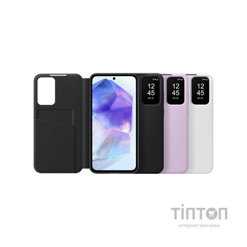 Чохол до мобільного телефона Samsung Galaxy A55 (A556) Smart View Wallet Case Violet (EF-ZA556CVEGWW)