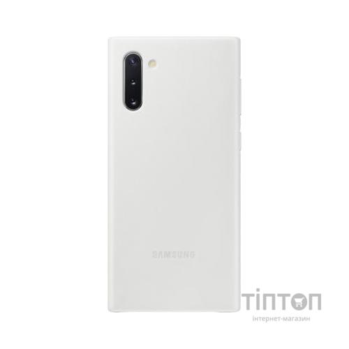 Чохол до мобільного телефона Samsung Galaxy Note 10 (N970) White Leather Cover (EF-VN970LWEGRU)