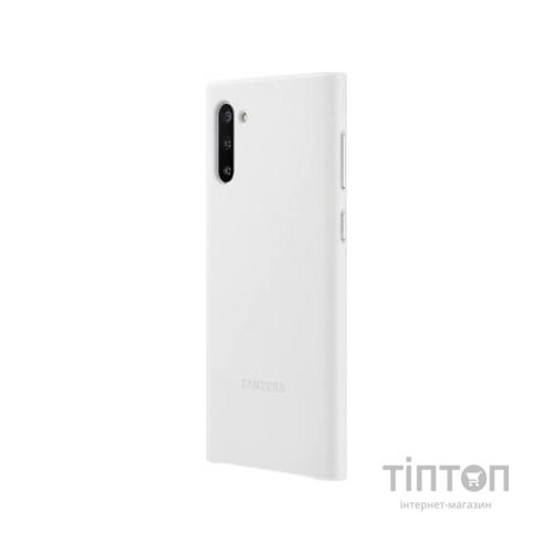 Чохол до мобільного телефона Samsung Galaxy Note 10 (N970) White Leather Cover (EF-VN970LWEGRU)
