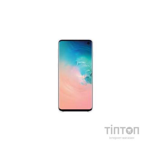 Чохол до мобільного телефона Samsung Galaxy S10 (G973) Silicone Cover White (EF-PG973TWEGRU)