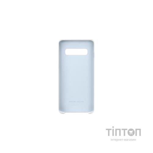 Чохол до мобільного телефона Samsung Galaxy S10 (G973) Silicone Cover White (EF-PG973TWEGRU)