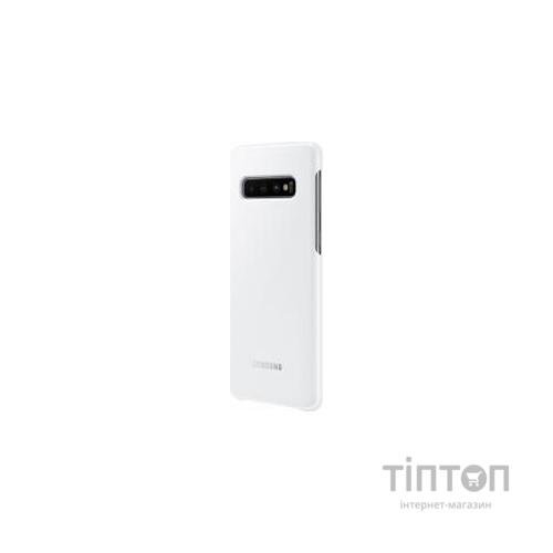 Чохол до мобільного телефона Samsung Galaxy S10 (G973) White LED Cover (EF-KG973CWEGRU)