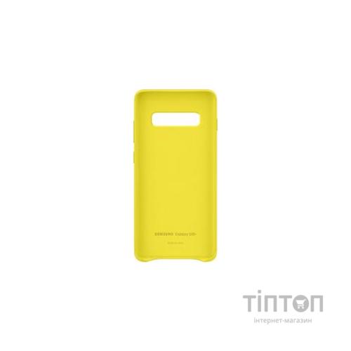 Чохол до мобільного телефона Samsung Galaxy S10+ (G975) Leather Cover Yellow (EF-VG975LYEGRU)