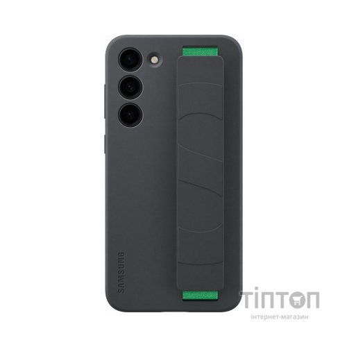 Чохол до мобільного телефона Samsung Galaxy S23 Plus Silicone Grip Case Black (EF-GS916TBEGRU)